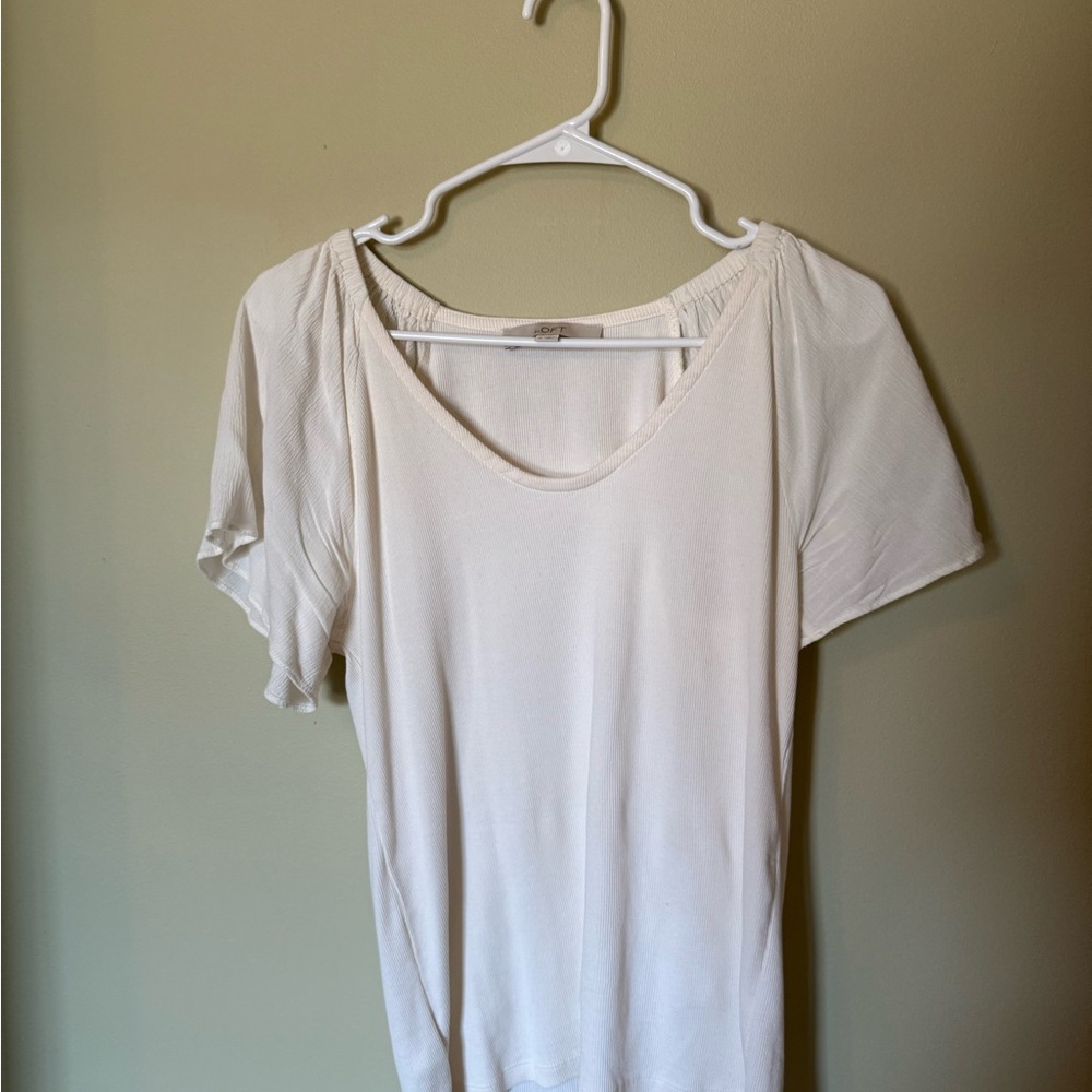 Classic White Women's Top